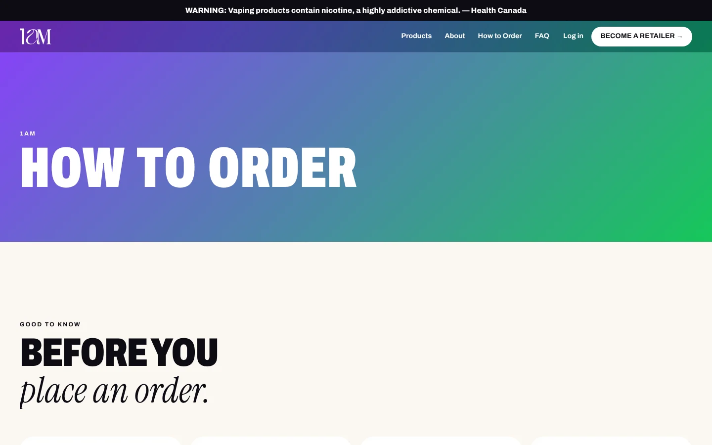 How to Order